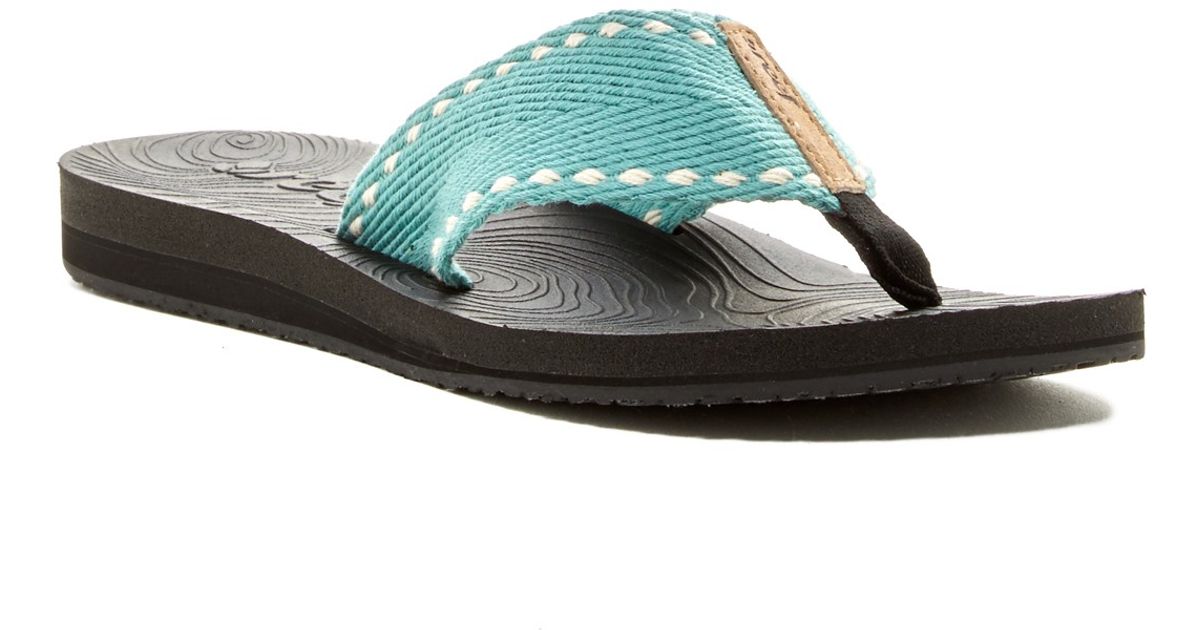 Reef Zen Wonder Sandal in Green | Lyst